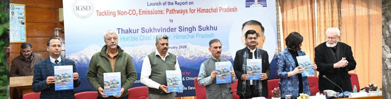 Release of report on - Tackling  Non-CO2 Emission: Pathways for Himachal Pradesh