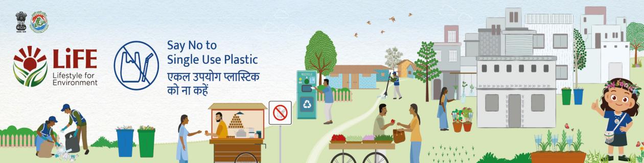 Say No to Single Use Plastic (SUP)